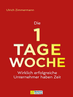 cover image of Die 1-Tage-Woche
